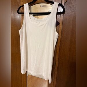 Ava & Viv Women's White Tank Top, NWT, 1X